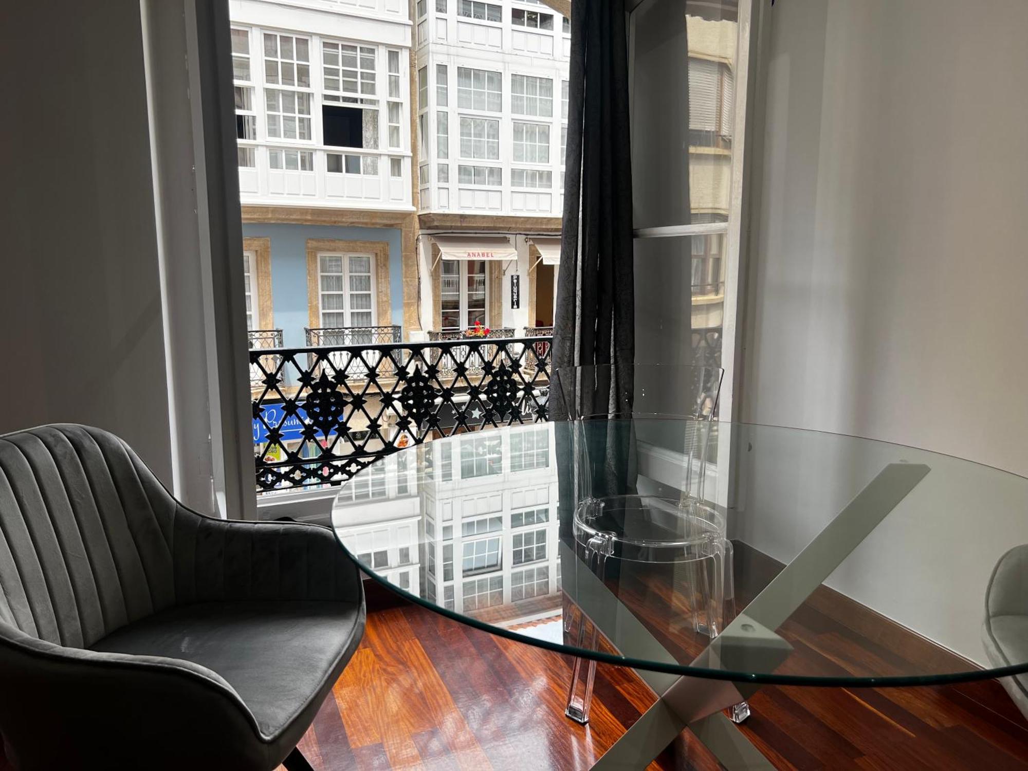 Apartamento Oktheway Riego De Agua 23 A Coruña Exterior foto